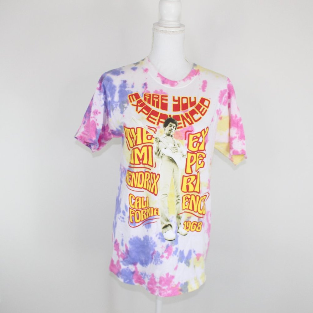 Jimi Hendrix Tie Dye Graphic Tshirt NWOT